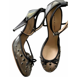 Marc By Marc Jacobs‎ Clear Jeweled Pumps 7.5